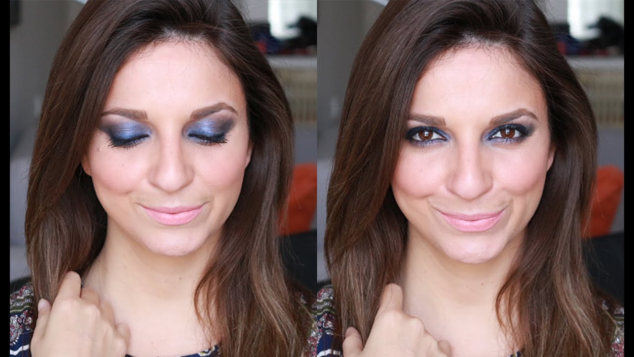 Into The Blue Makeup Tutorial מדריך איפור במוצרי פלורמר