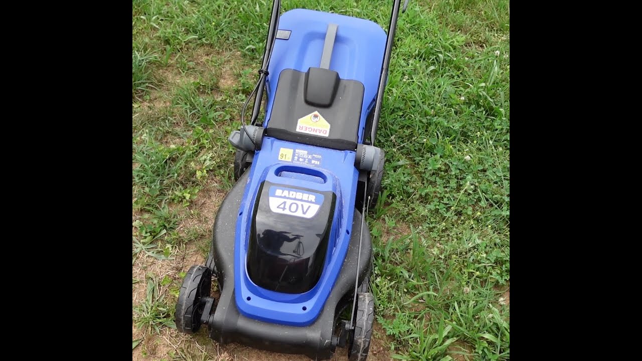 Best Battery Powered Push Mower? Badger 2024