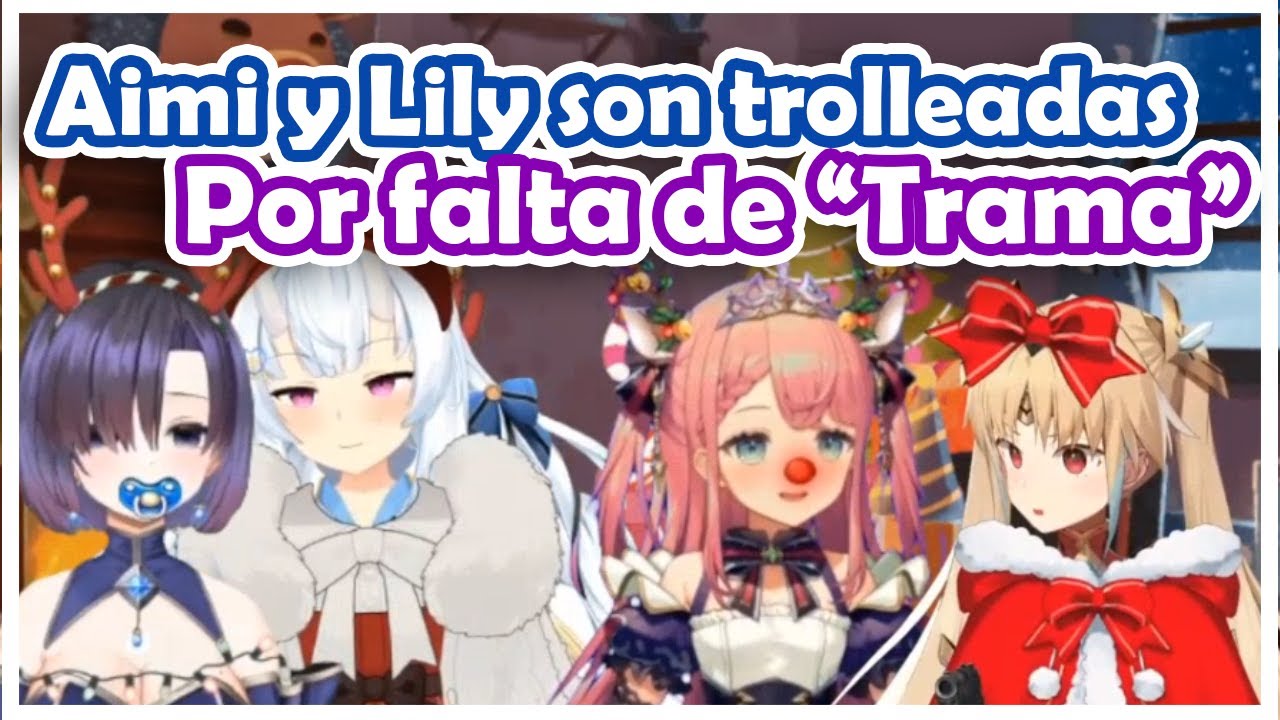 Aimi y Lily son trolleadas por falta de 