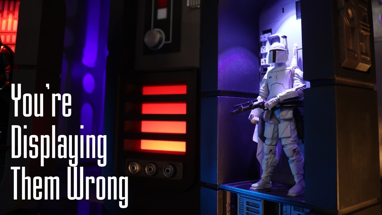 You’ve NEVER Seen Star Wars Figures Displayed Like This!