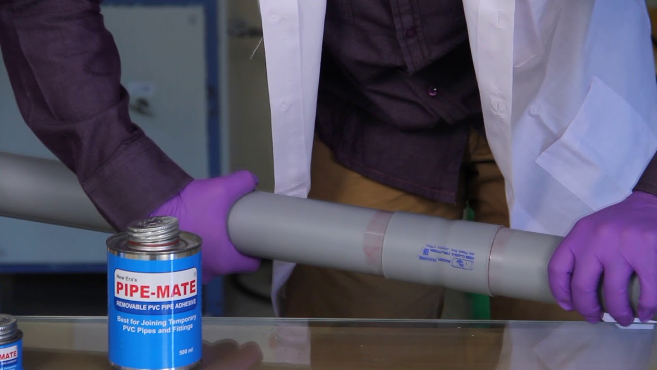 PIPE-MATE (PVC Wet Set Fast Solvent Welding Compound) - Video 2