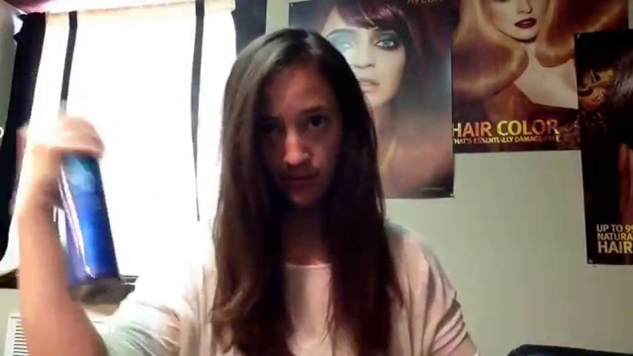 Bumble and bumble products and flat iron tutorial
