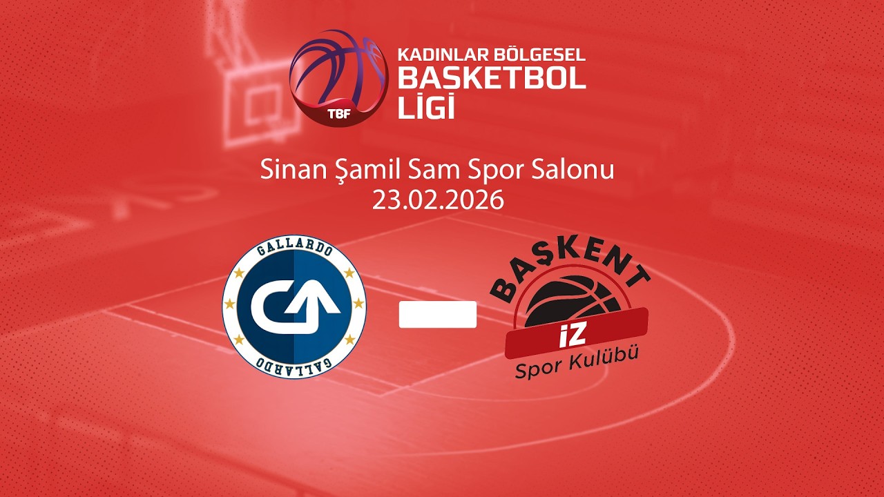 Gallardo – Başkent İZ Kadınlar Bölgesel Basketbol Ligi Playoff Eleme Turu