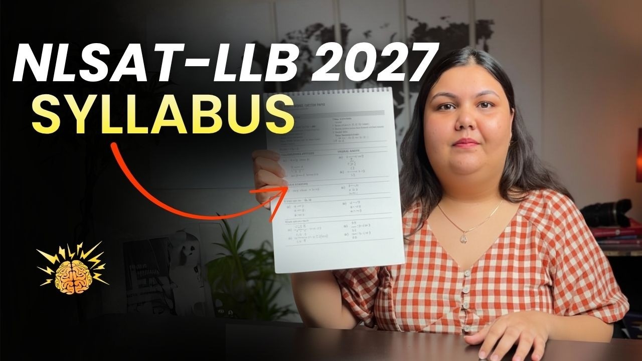 NLSAT LLB 2027 real Syllabus | NLS 3 years LLB! 🫵