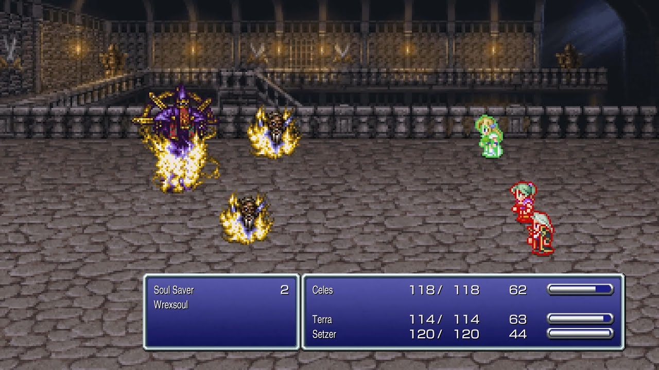 Final Fantasy VI Pixel Remaster Low-level : Wrexsoul