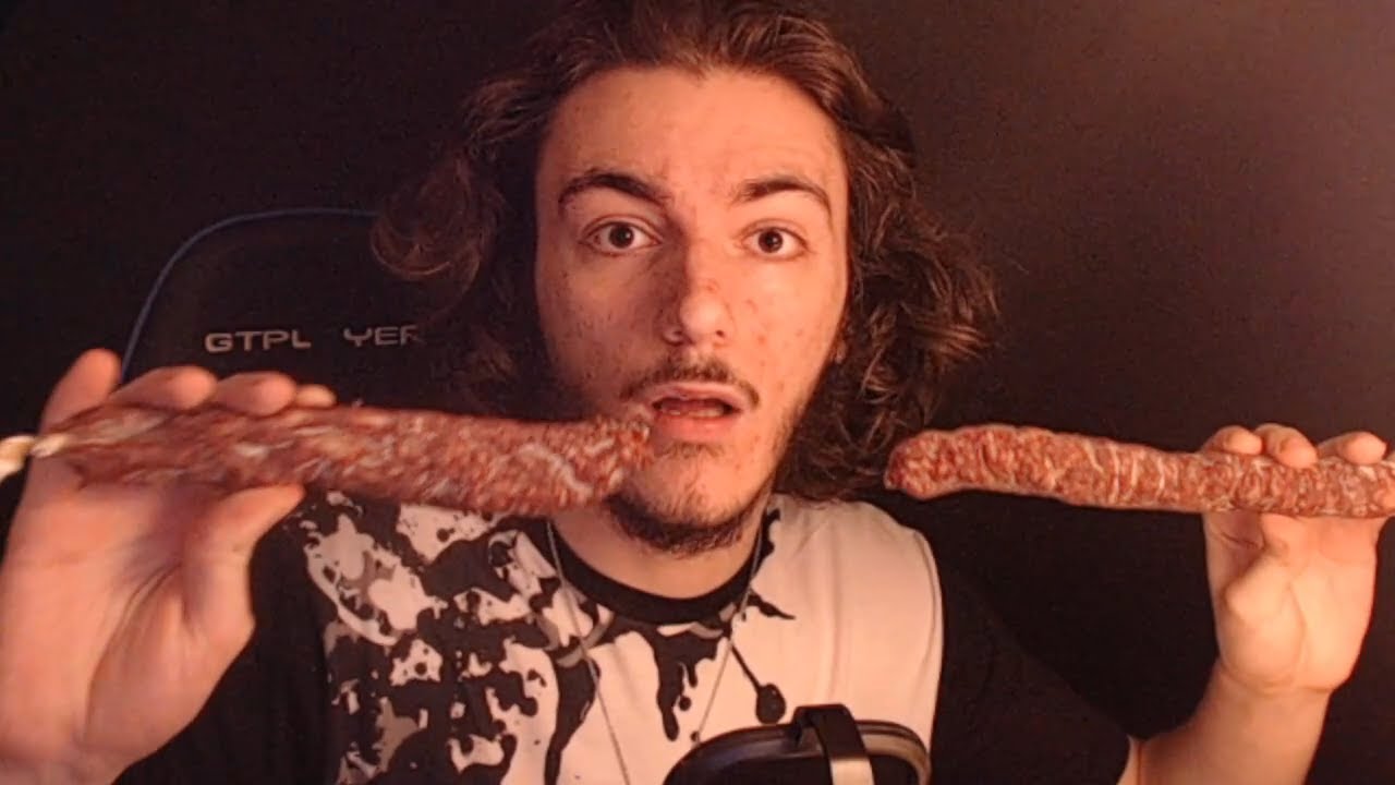 ASMR JE MANGE DU PORC (une dinguerie)