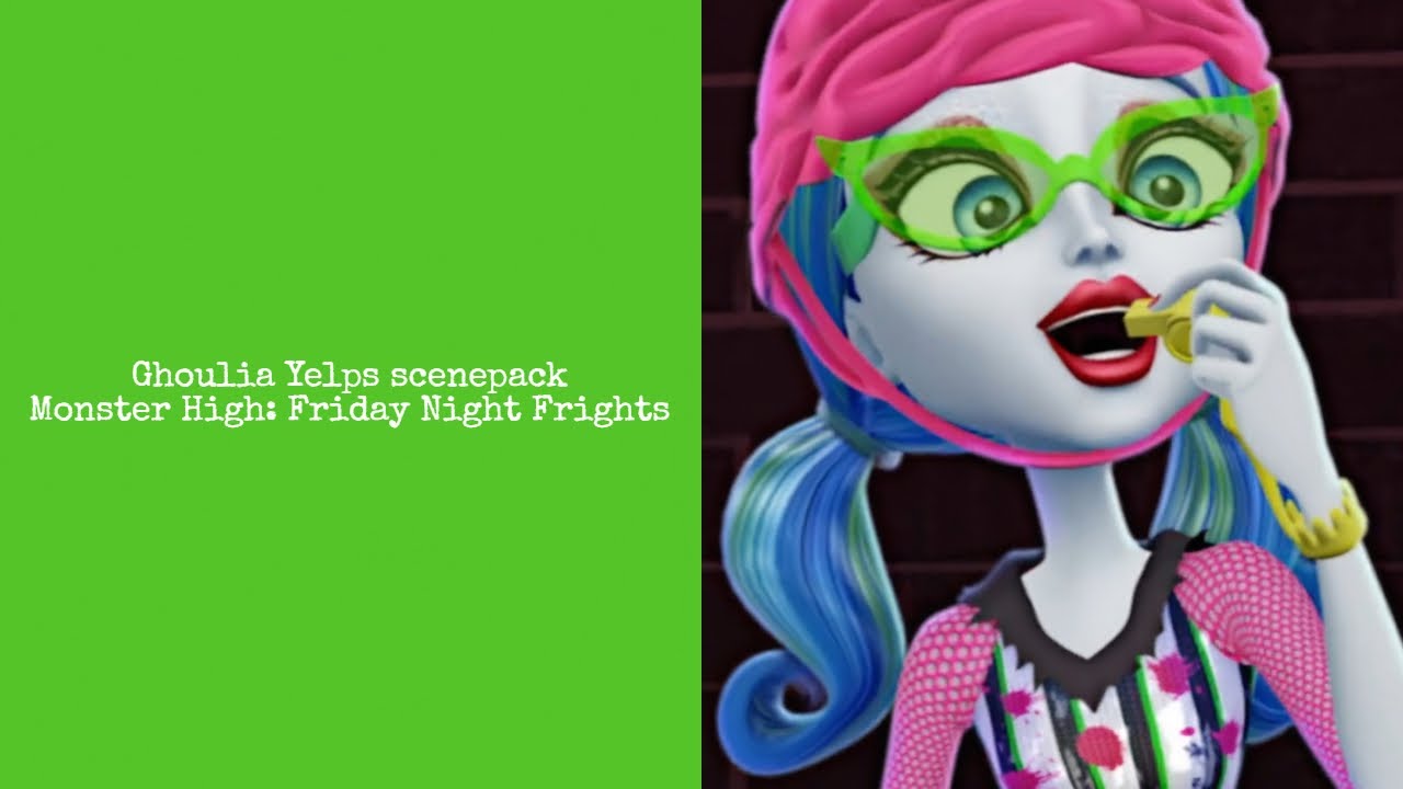 Ghoulia Yelps scenepack (Monster High: Friday Night Frights) 1080p