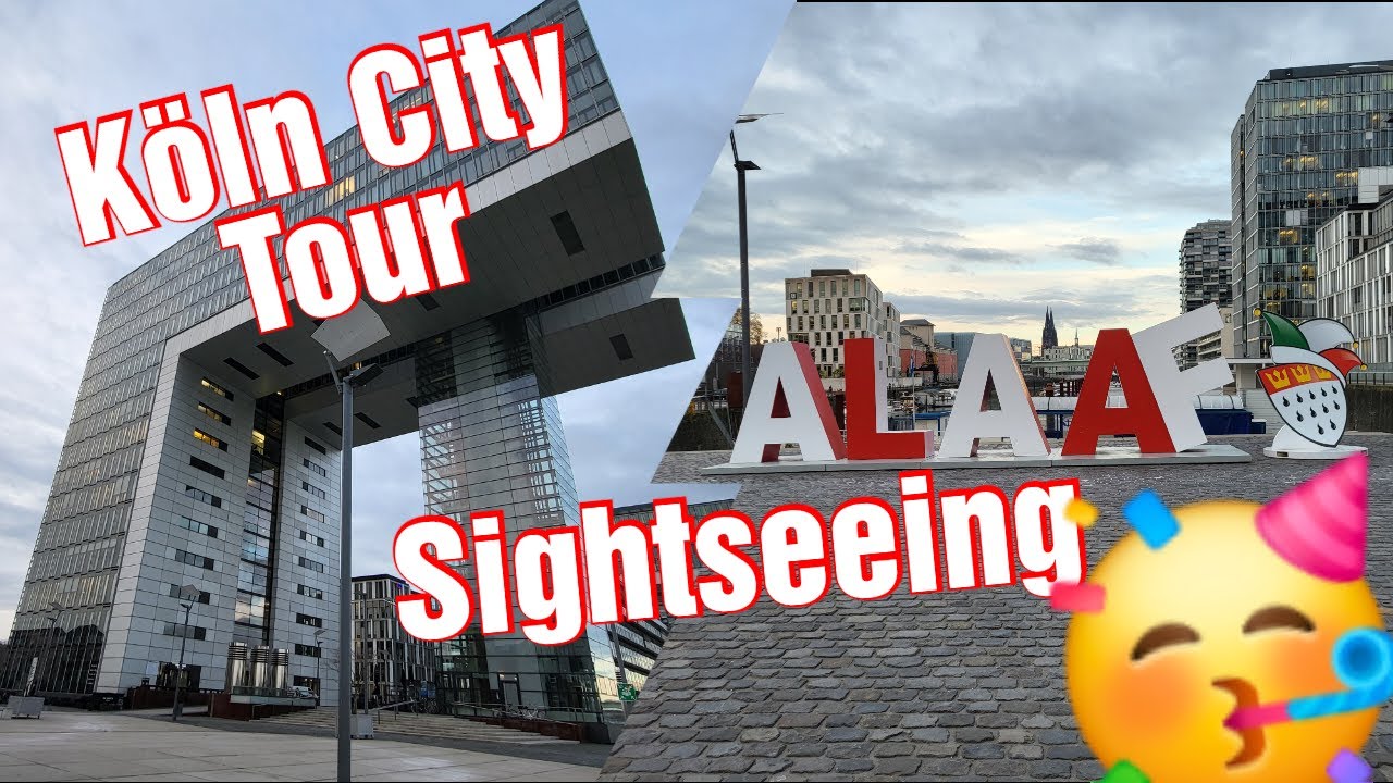 Köln City Sightseeing Trip - Ideen für Deinen Urlaub? Rheinauhafen, Mediapark und vieles mehr #köln