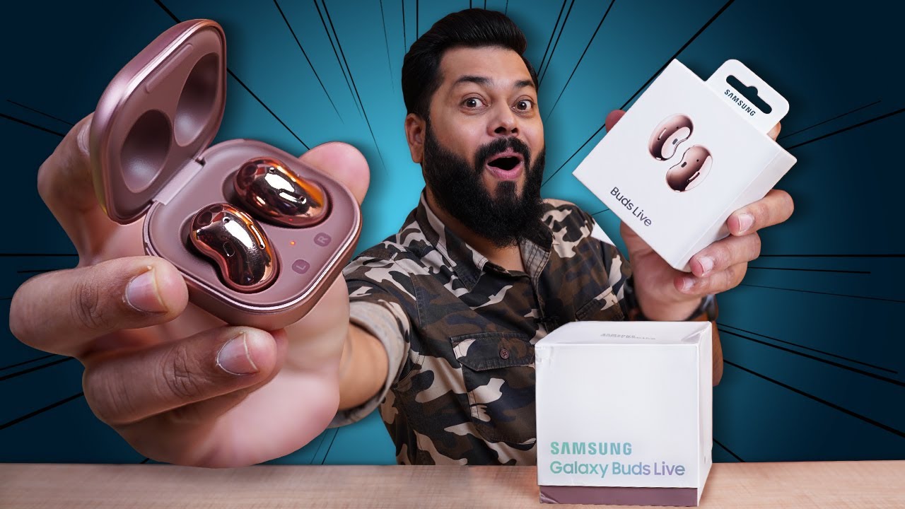 Samsung Galaxy Buds Live Unboxing & First Impressions ⚡⚡⚡ Looks Amazing, Sounds Great But…