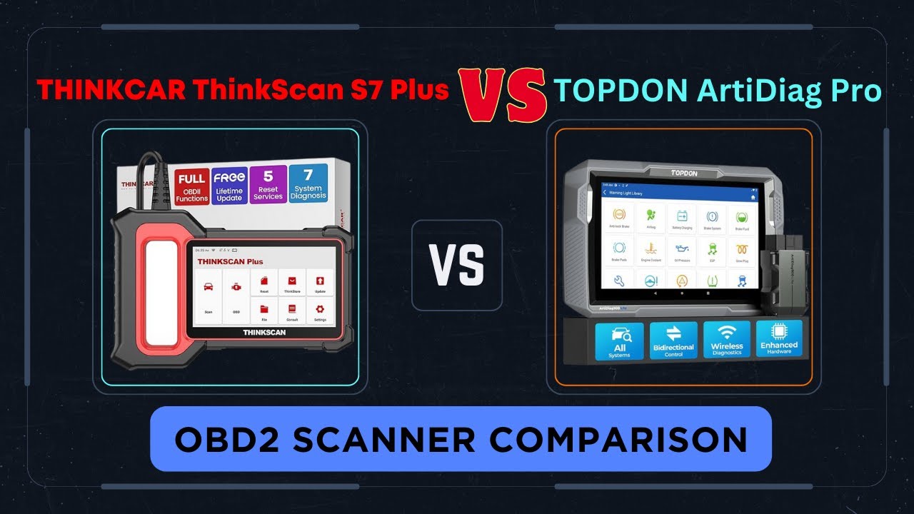 THINKSCAN S7 Plus vs TOPDON ArtiDiag Pro: Can Budget Beat Pro for Car Diagnostics?
