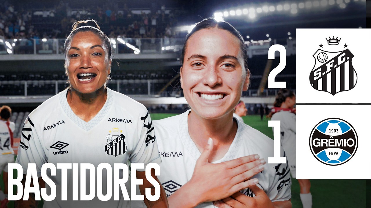 SANTOS 2 X 1 GRÊMIO | BASTIDORES | BRASILEIRÃO FEMININO (16/02/26)