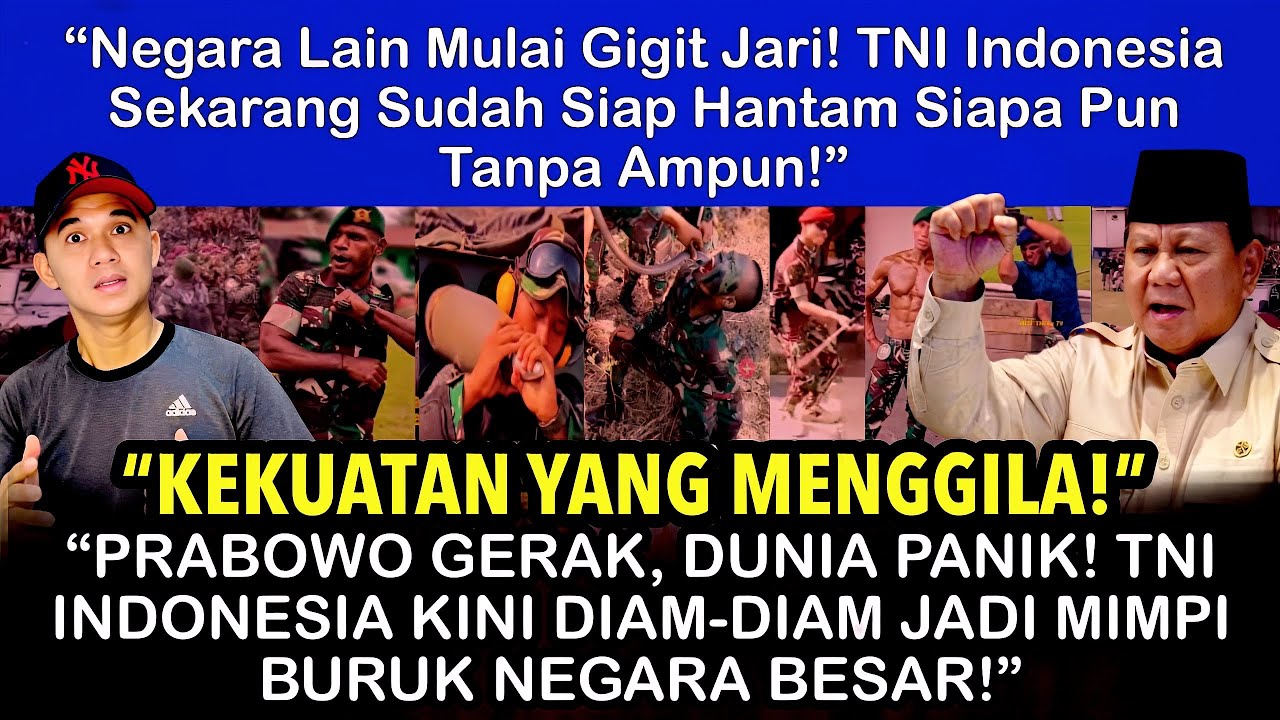 “PRABOWO GERAK, DUNIA PANIK! TNI INDONESIA KINI DIAM-DIAM JADI MIMPI BURUK NEGARA BESAR!” #tni