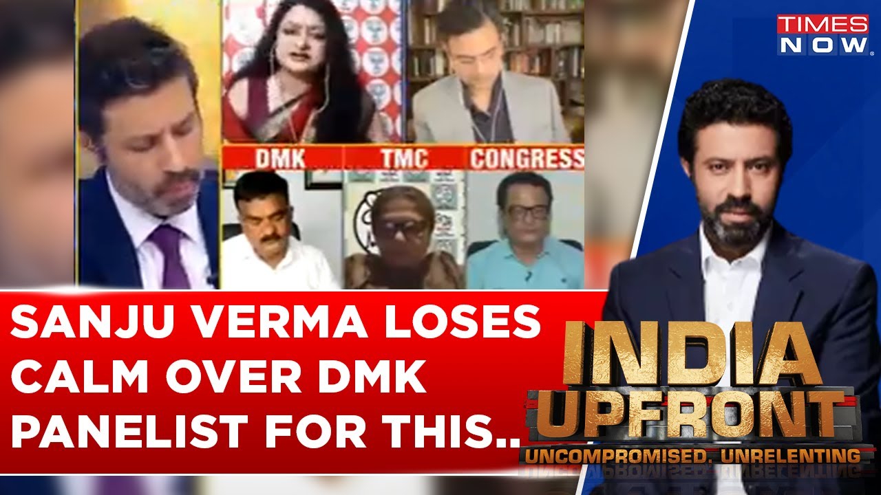 Sanju Verma's Reality Check To DMK Panelist After He Defended Senthil Balaji And Called Him 'Victim'