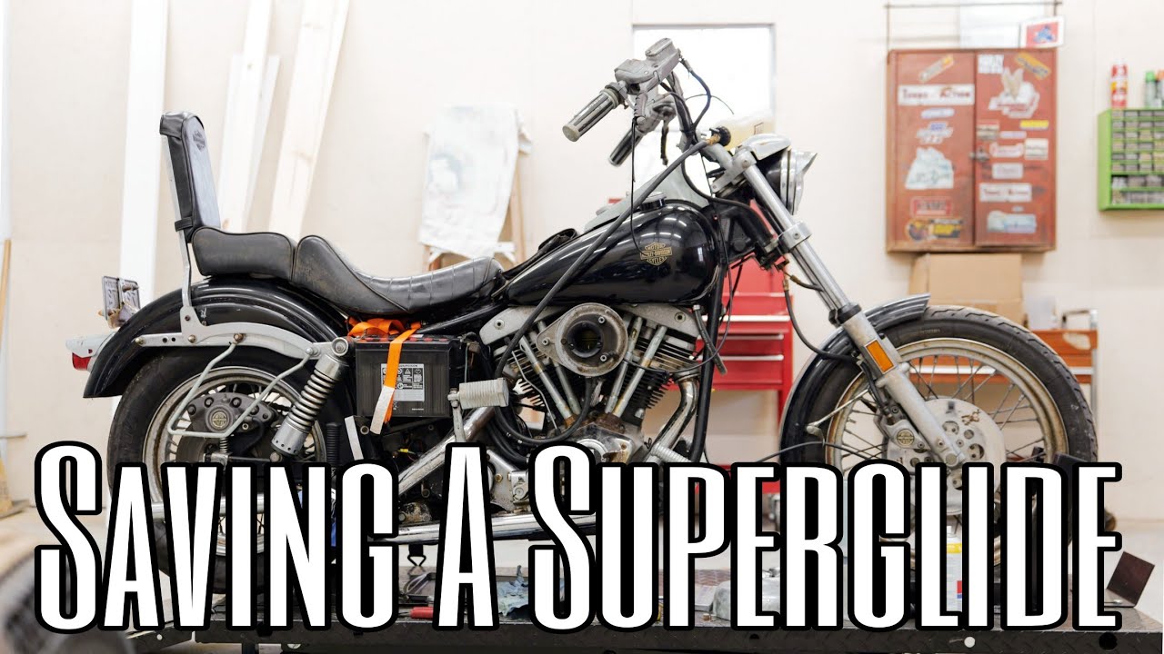 1978 FXE Возрождение: Спасение еще одного Harley Shovelhead
