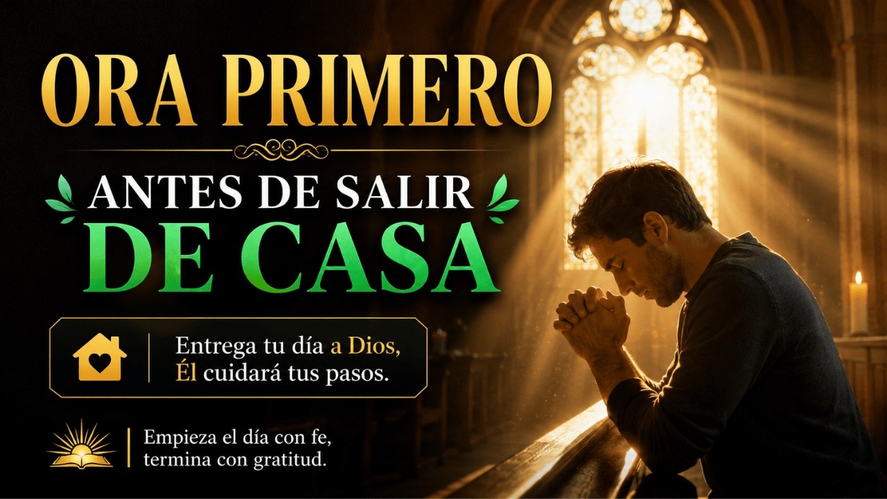 ORACIÓN PODEROSA DE LA MAÑANA 🌅 Empieza tu Día con Dios y Recibe Paz y Protección