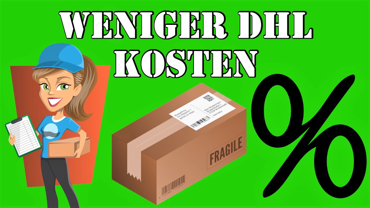 3 Tipps für weniger DHL Versandkosten 📦 [Tutorial] Online Frankierung | Paket Versandkosten #Sparen