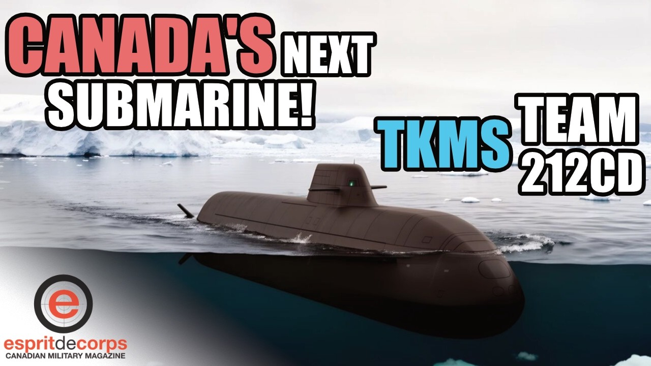 CANADA'S NEXT SUBMARINE: TKMS 212CD Chosen for the Future of the RCN