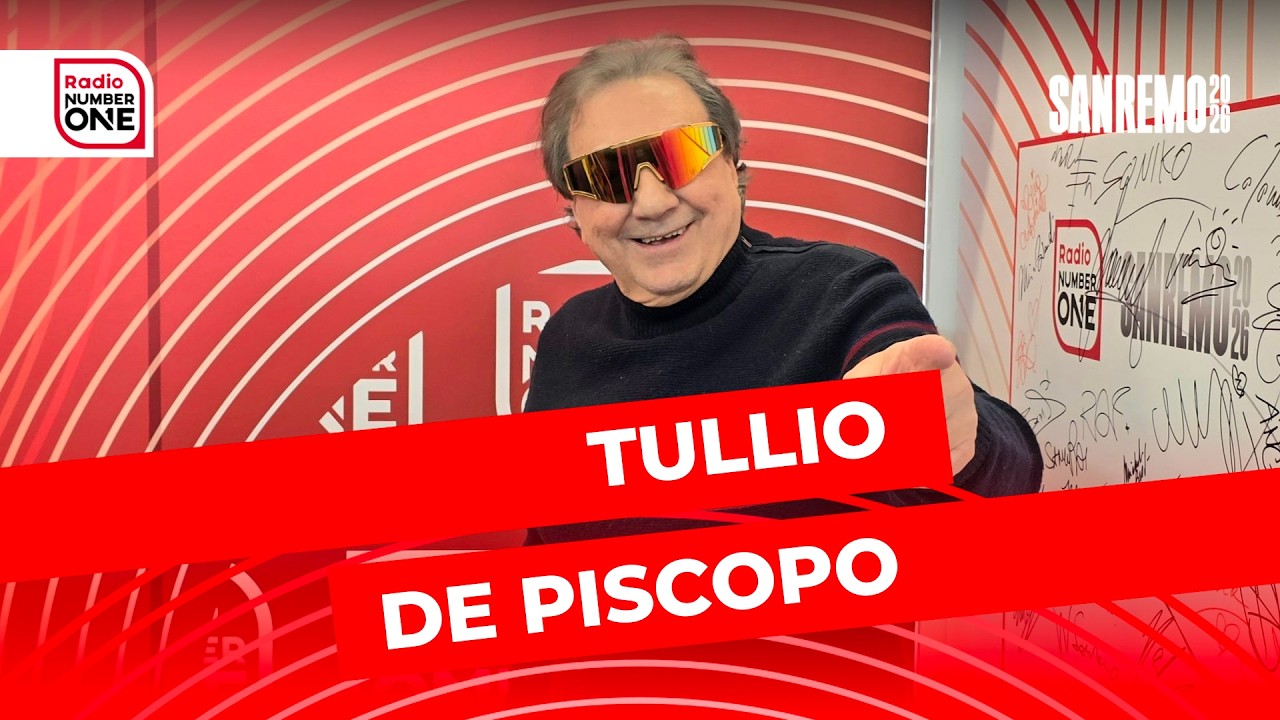 80 anni e NON sentirli: TULLIO DE PISCOPO è Bello Carico! | Radio Number One a Sanremo 2026