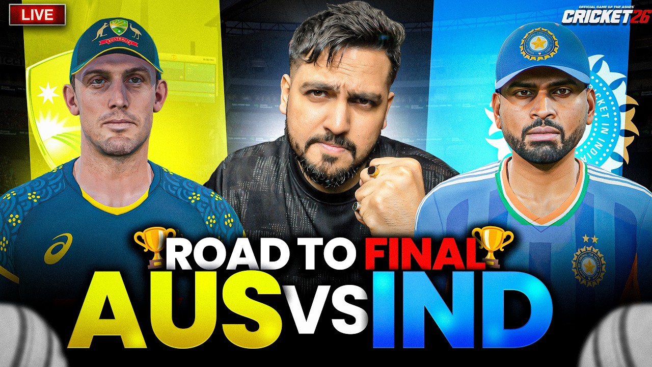 India vs Australia T20 Match Top 6 League Season 3 ROAD TO FINALE🔥 | Cricket 26 Live | RtxVivek