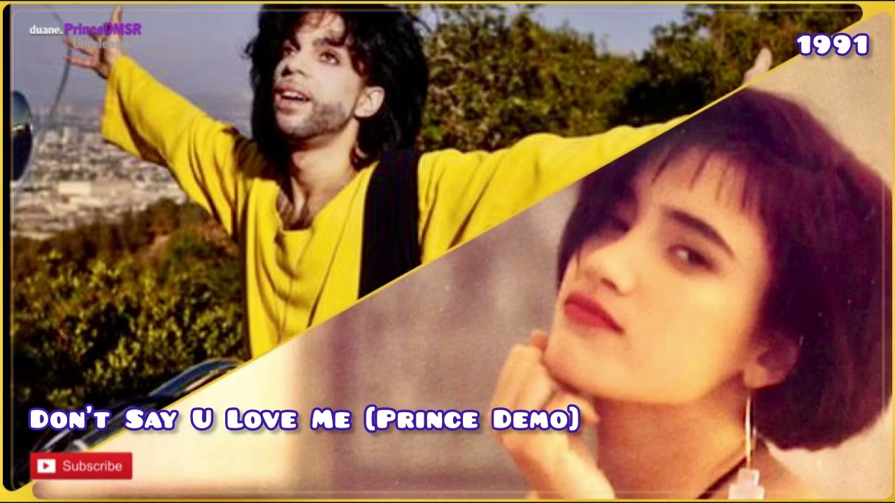 Prince Unreleased 364. Don’t Say U Love Me [Prince Demo] (1991) @duane.PrinceDMSR