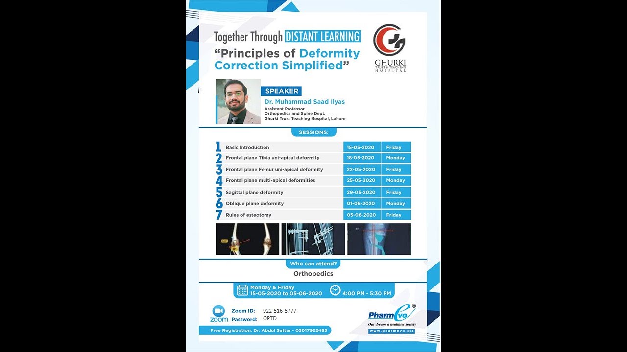 Principles of Deformity correction- Session 5- Multiapical Deformaties . Dr. Muhammad Saad Ilyas
