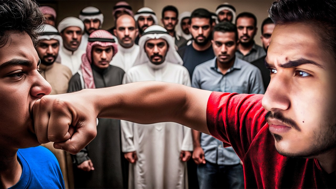 قصص الطفوله - ضربت طالب وجابلي العشيره تفزعلو !!