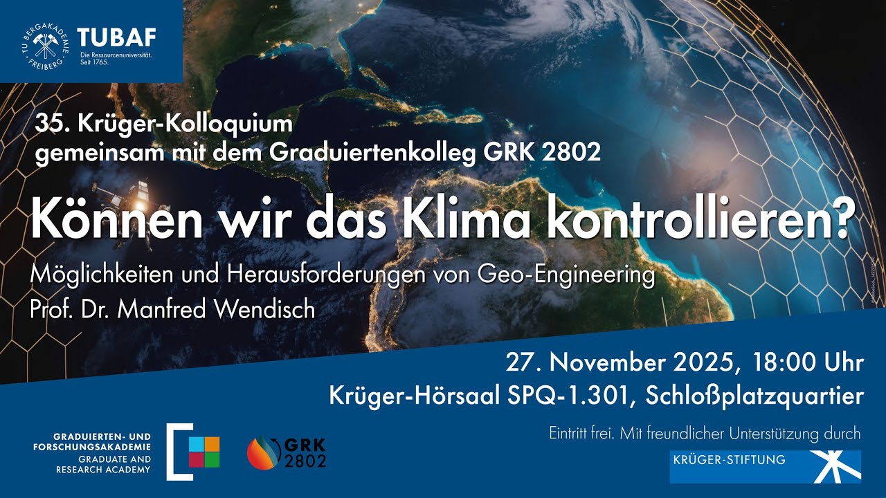 Können wir das Klima kontrollieren? Möglichkeiten und Herausforderungen von Geo-Engineering