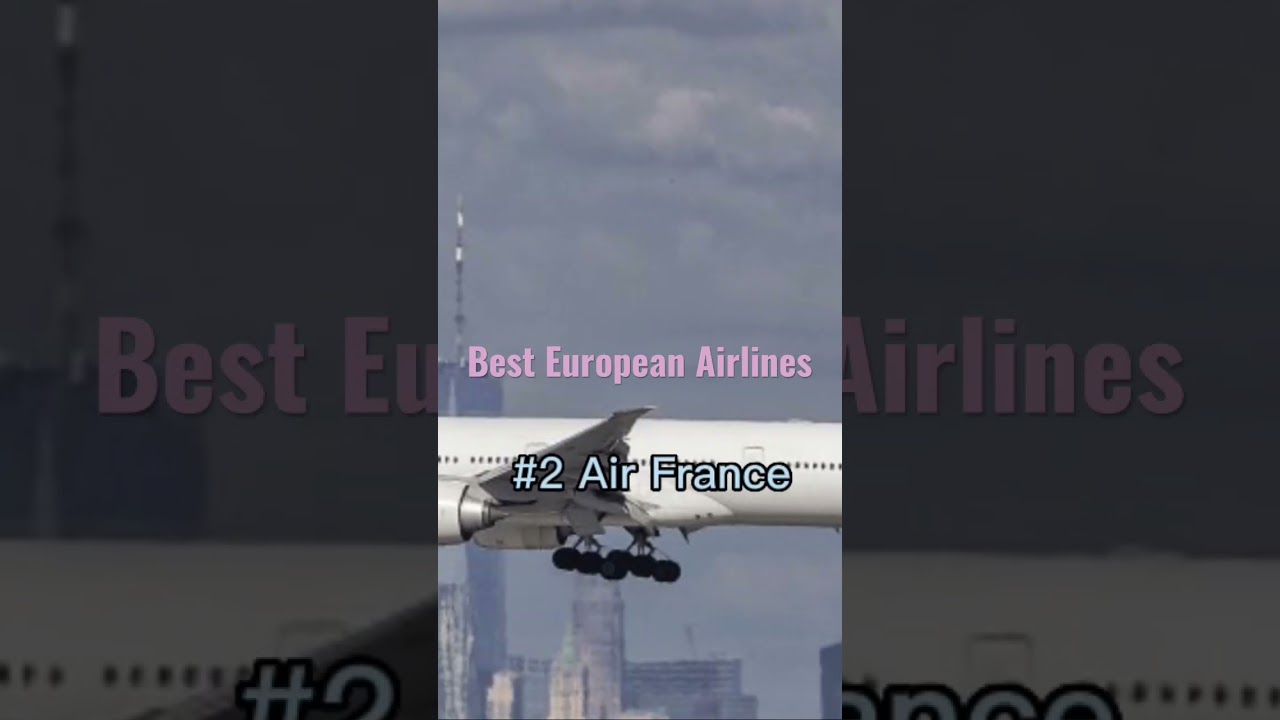 Best European Airlines #europe #aviation #shorts