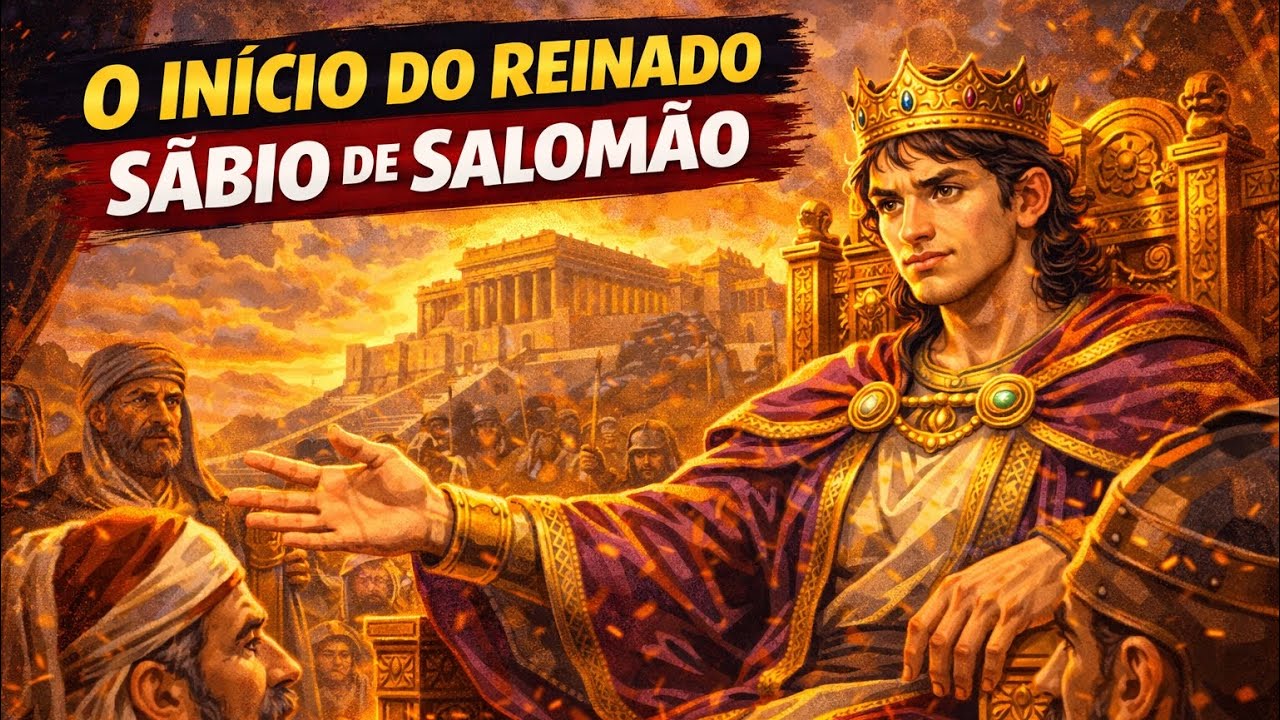 O início do reinado sábio de Salomão.