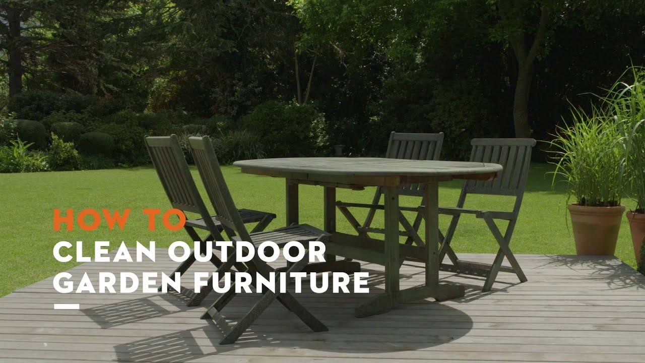 How to clean outdoor furniture | STIHL