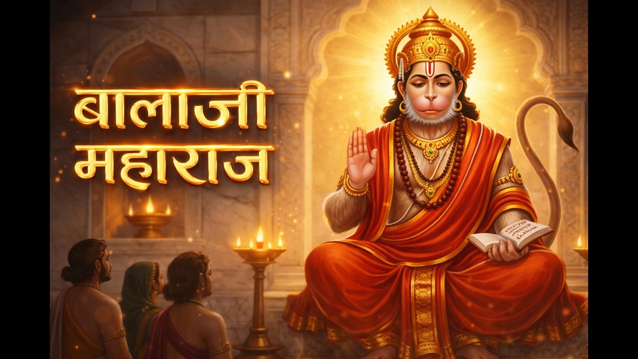 बालाजी महाराज 🙏 | Powerful Hanuman Bhajan | संकट मोचन हनुमान जी की कृपा #bhajan #bhakti #rambhajan
