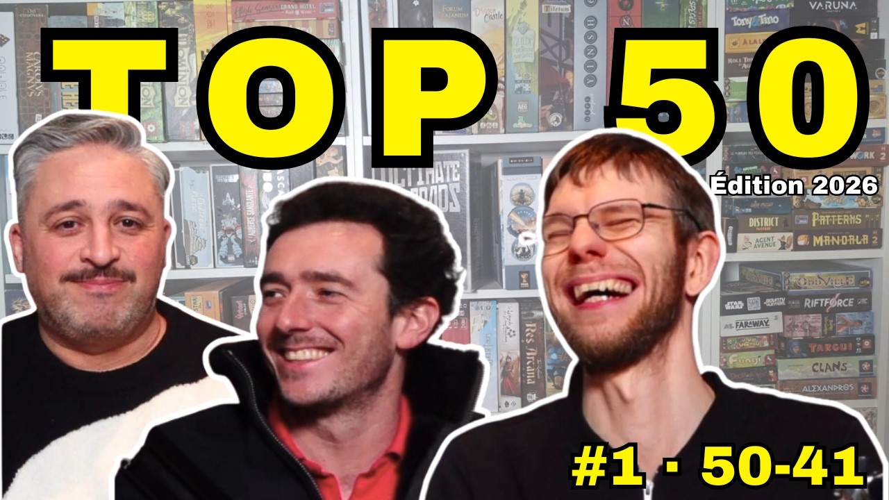 NOS 50 JEUX PRÉFÉRÉS ! Top 50 2026 [1/5]