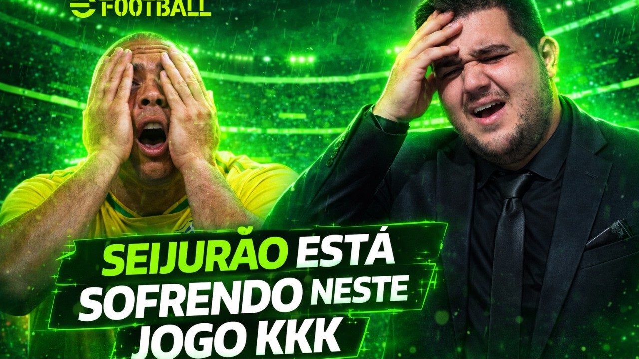 eFootball 2026 com o seijuro gameplay yt ao vivo Domingão do Seijurão