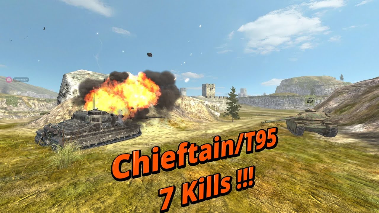 7 fragów Rondla w Chieftain/T95 – zapomniany snajper VIII tieru pokazuje moc!