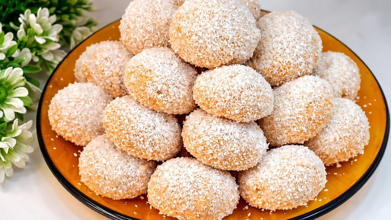 حلويات العيد 🎊 حلوة ريشبوند محبوبة الجماهير سهلة اقتصادية وسريعة كذوب فالفم 