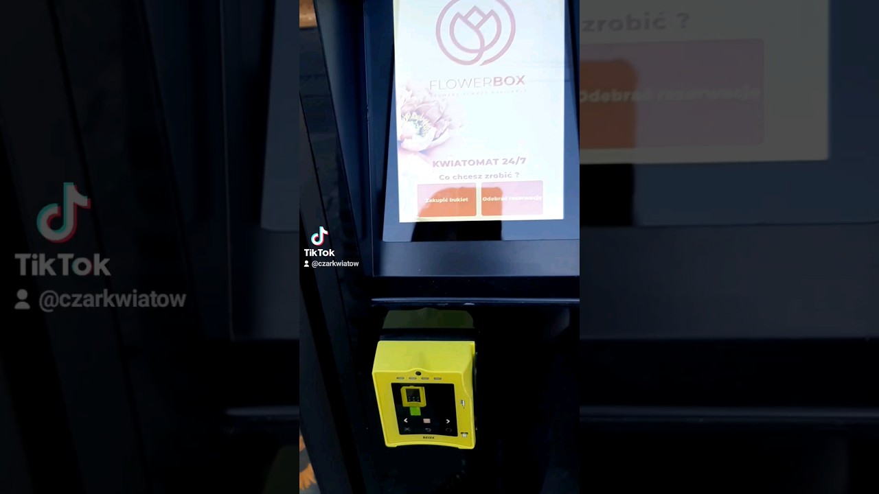 Kwiatomat! Jakie to proste! czynny 24/h Katowice CzarKwiat&oacute;w