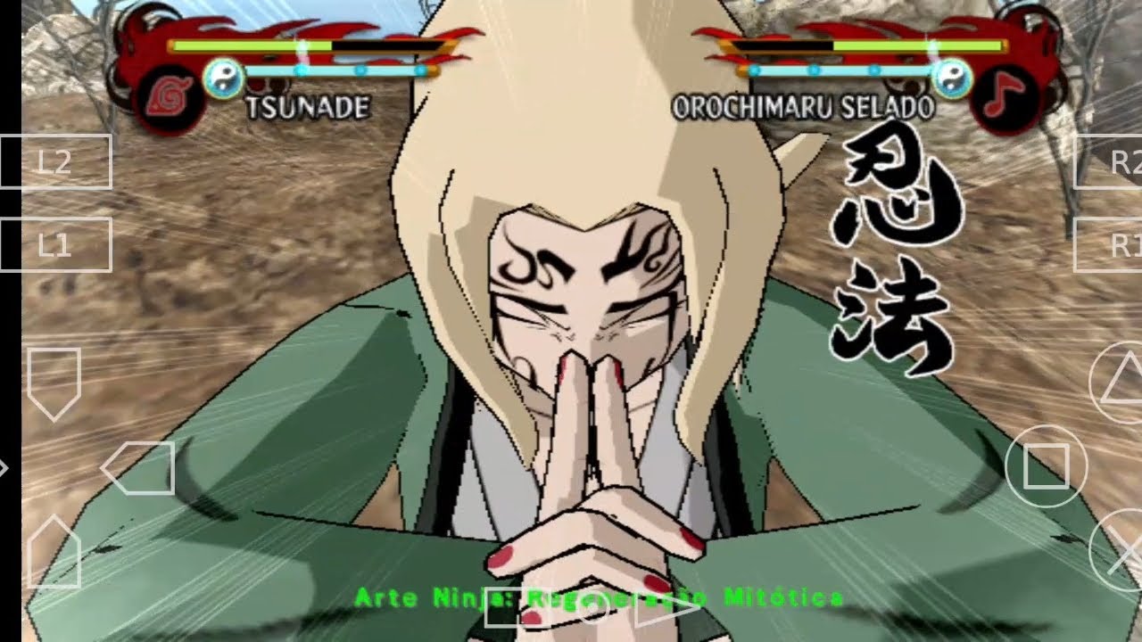 Tsunade vs Orochimaru selado (insano) Cpu vs Cpu @NarutoGamerBRoficial 