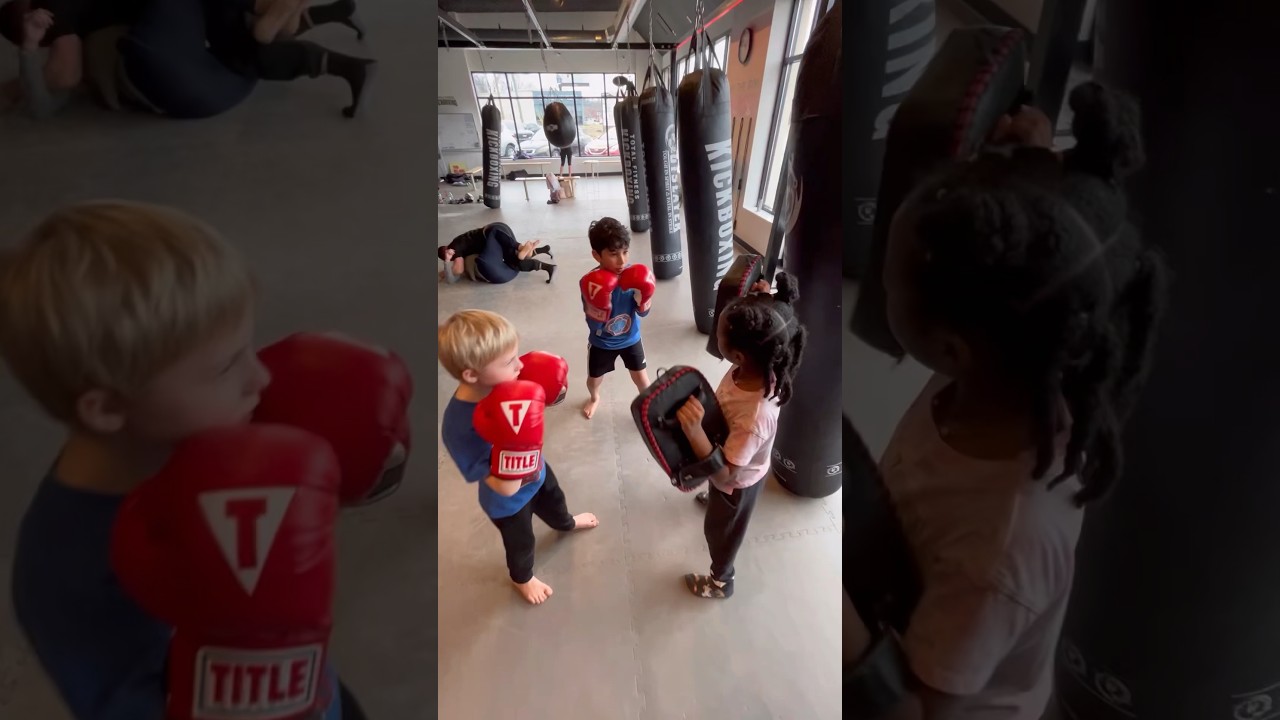 Muay Thai KIDS Training🔥🥊