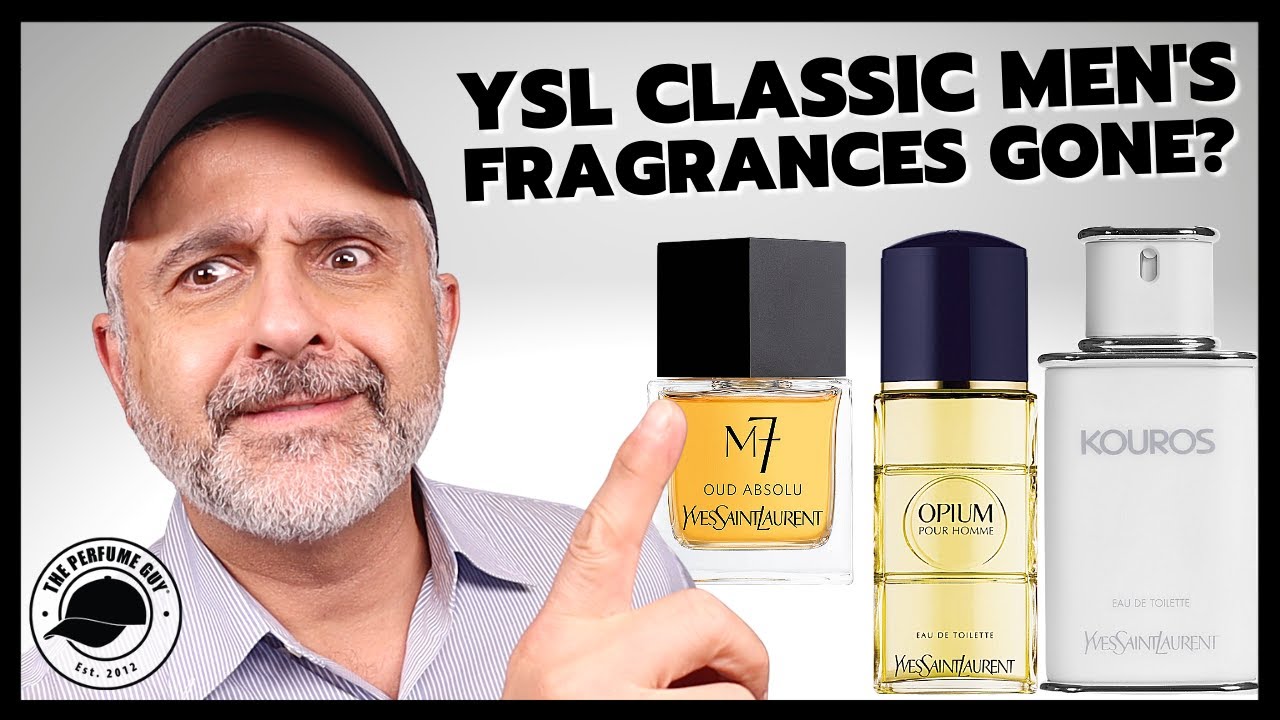 YSL Men's Classic Fragrances DISCONTINUED? | Kouros, Opium Pour Homme, M7 Oud Absolu, Jazz +
