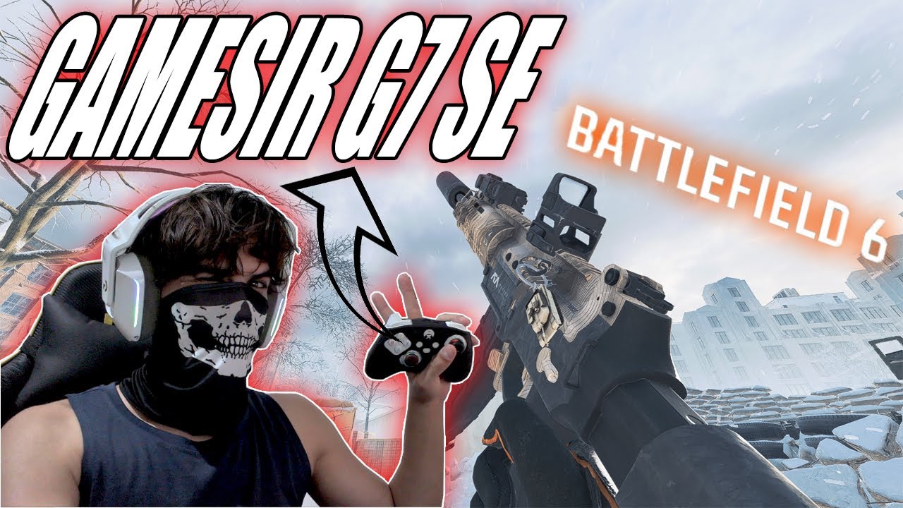 COMO CONFIGURAR O CONTROLE GAMESIR G7SE PARA O BF6 e REDSEC ! 🎮🔥🤔