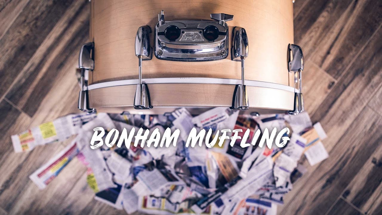 Newspaper Bass Drum Muffling Trick | Season Two, Episode 50