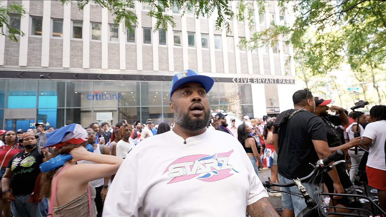 WORST PARADE EVER - Dominican Day Parade in NYC Was SO TRASH. But Then a BOXING MATCH Broke Out! 