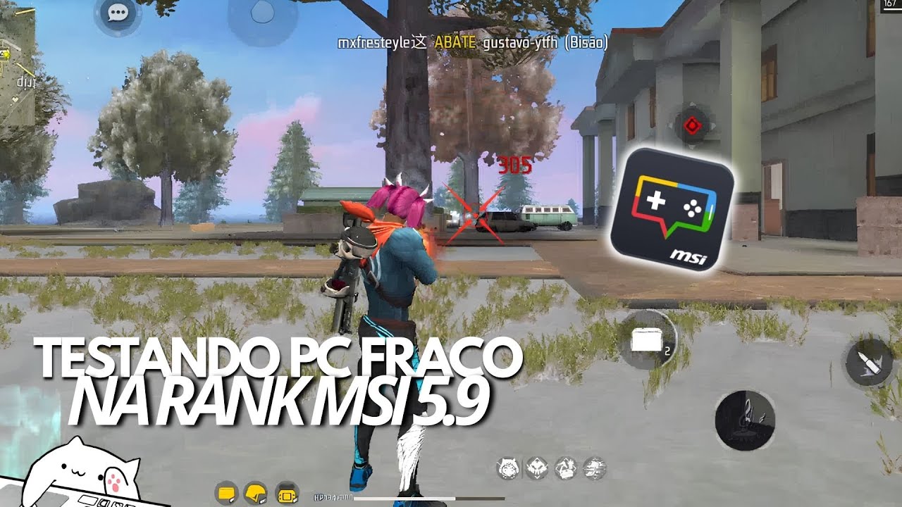 xeon E3 1230 v2 + GTX 550 TI - TESTANDO FREE FIRE no MSI 5.9 NO PC FRACO (RANK)