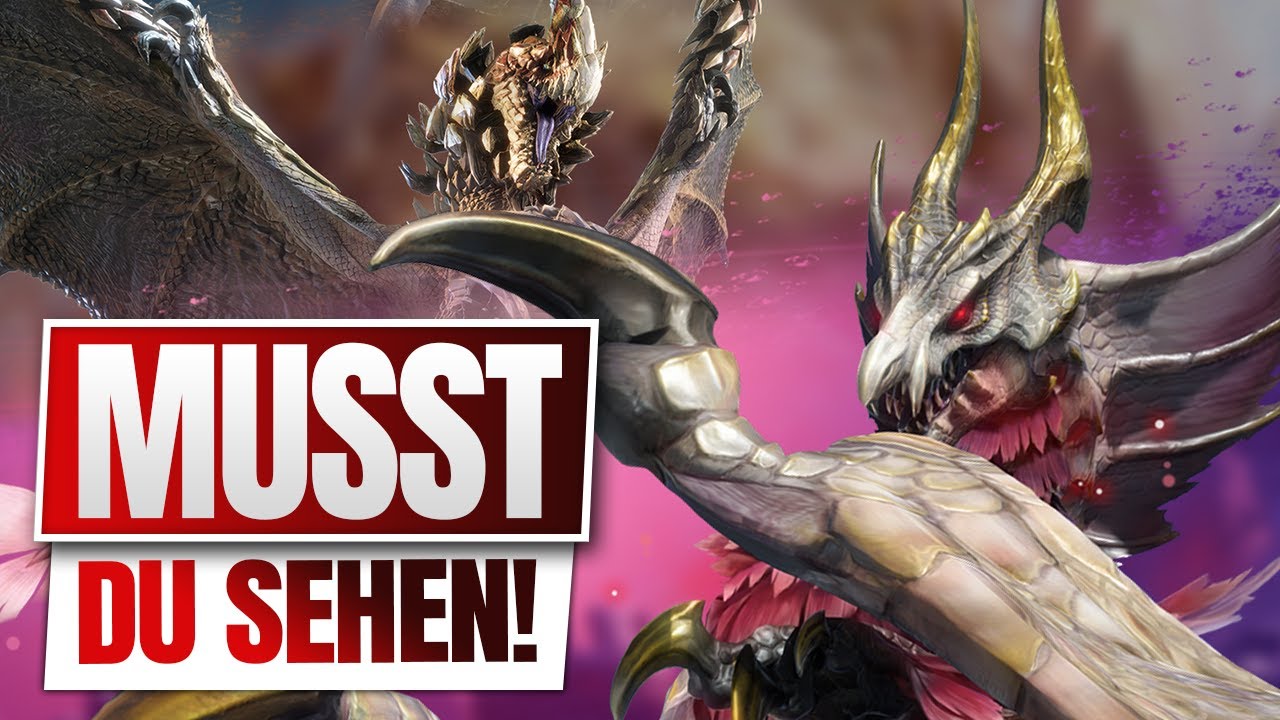 🐲 Alle bekannten Monster in Sunbreak mit Geschichte! MH Rise Sunbreak News