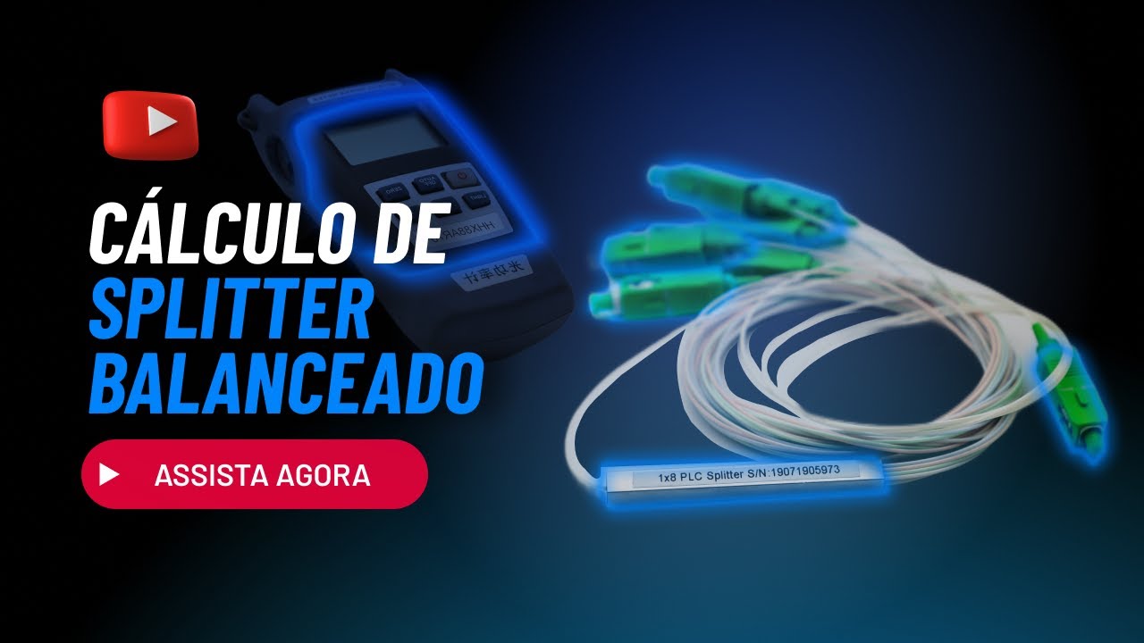 CÁLCULO DE POTÊNCIA DE SPLITTER BALACEADO SIMPLIFICADO
