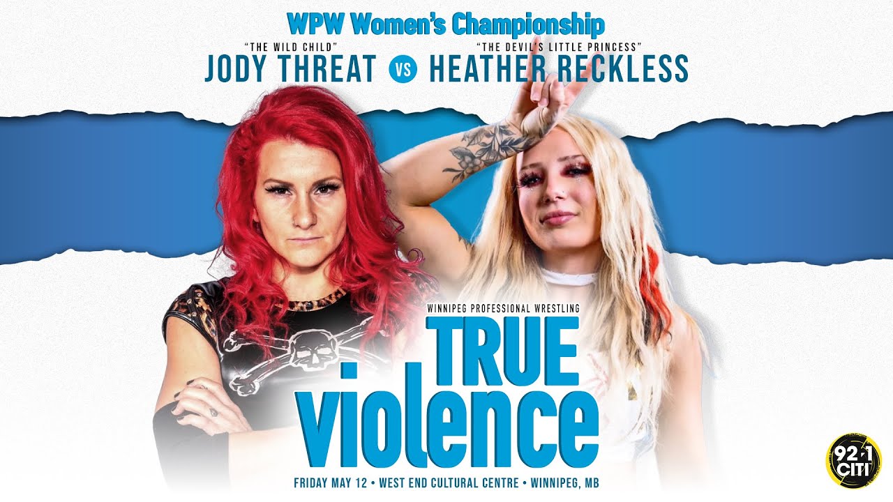 WPW Women's Championship Match - Jody Threat vs Heather Reckless - WPW TRUE VIOLENCE