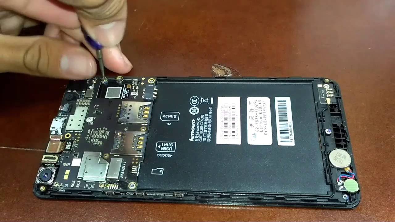how to remplace lenovo k3 note mtk6752 lcd screen easy