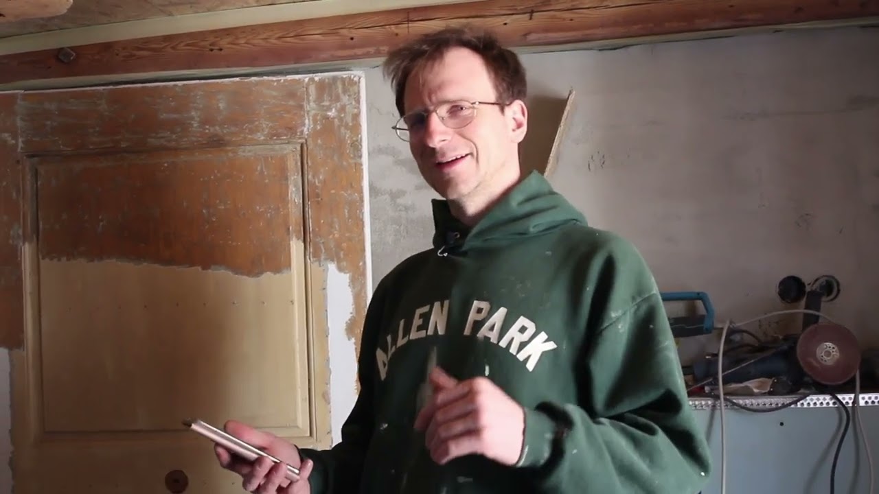 BAU VLOG 7 - Bautag im Denkmalhaus von 1764 - OSB verputzen und Wandheizungen
