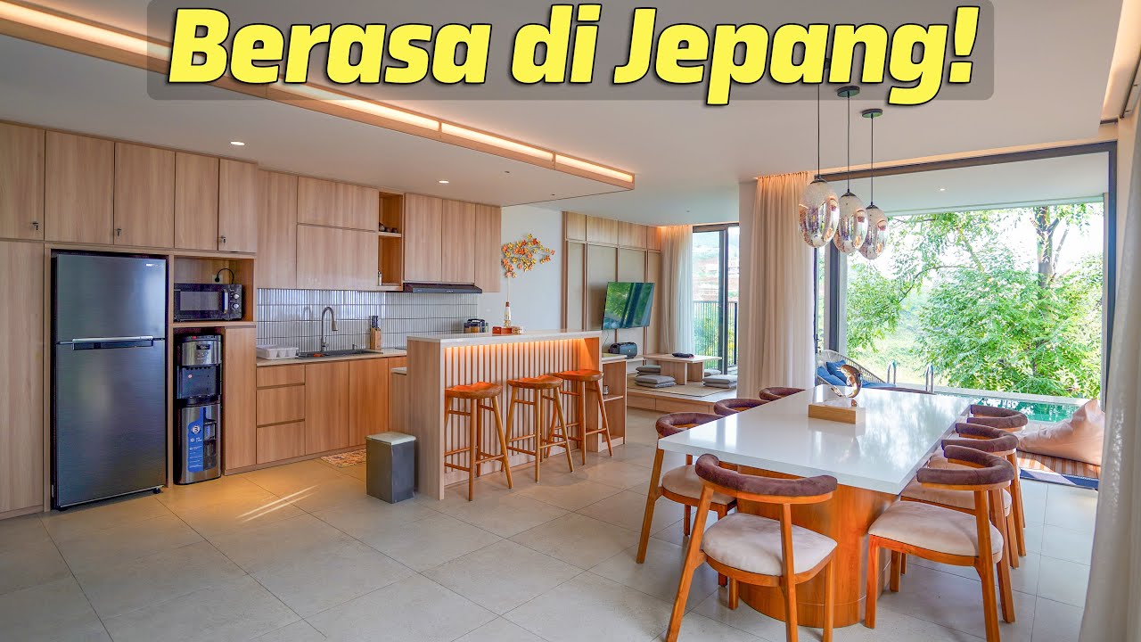 Villa Minimalis Desain Ala Jepang! Blissful Foresta