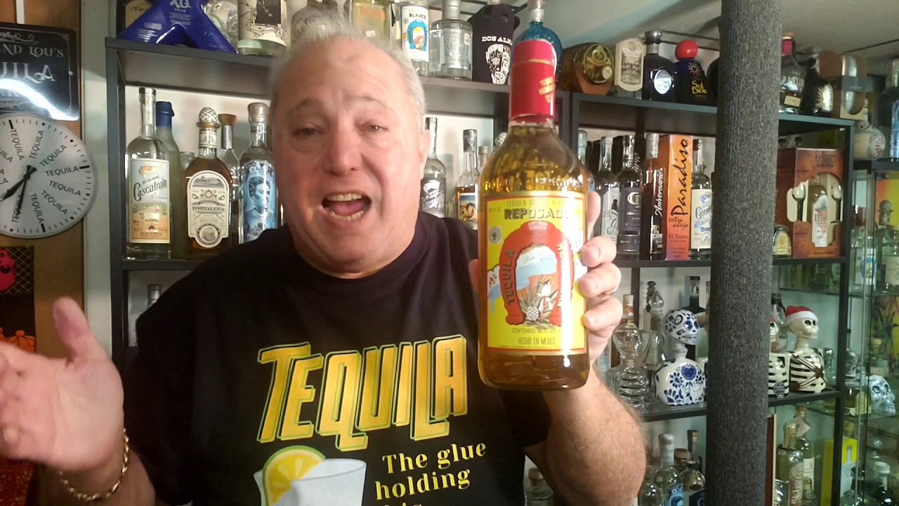 Lou Agave of Long Island Lou Tequila- You Cant Take It With You- Old School Herradura Repo- Old Gold